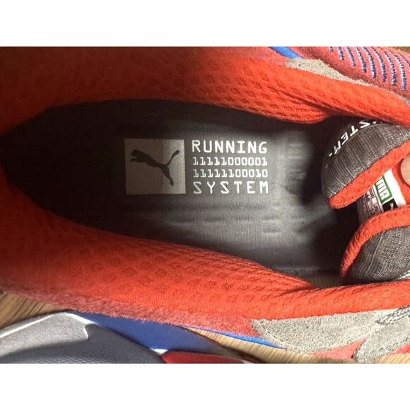 Puma RS-X Retro Red Steel Gray Indigo Running  Shoes Mens 12 US 371511 01 - Picture 6 of 10